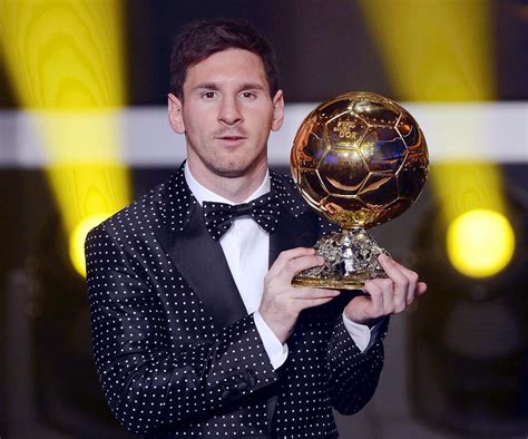 messi ballon d'or years and age